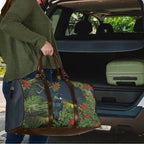 Rongoa Maori New Zealand Rata Travel Bag NZ Tui Bird Forest Vibes