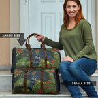Rongoa Maori New Zealand Rata Travel Bag NZ Tui Bird Forest Vibes