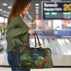 Rongoa Maori New Zealand Rata Travel Bag NZ Tui Bird Forest Vibes
