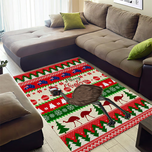 australia-christmas-area-rug-aussie-emu-santa-merry-xmas