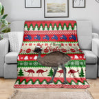 australia-christmas-blanket-aussie-emu-santa-merry-xmas