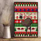 australia-christmas-canvas-wall-art-aussie-emu-santa-merry-xmas