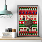 australia-christmas-canvas-wall-art-aussie-emu-santa-merry-xmas