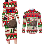 australia-christmas-couples-matching-long-sleeve-bodycon-dress-and-long-sleeve-button-shirt-aussie-emu-santa-merry-xmas