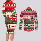 australia-christmas-couples-matching-long-sleeve-bodycon-dress-and-long-sleeve-button-shirt-aussie-emu-santa-merry-xmas