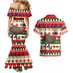 australia-christmas-couples-matching-mermaid-dress-and-hawaiian-shirt-aussie-emu-santa-merry-xmas
