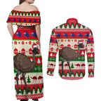 australia-christmas-couples-matching-off-shoulder-maxi-dress-and-long-sleeve-button-shirt-aussie-emu-santa-merry-xmas