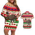 australia-christmas-couples-matching-off-shoulder-short-dress-and-hawaiian-shirt-aussie-emu-santa-merry-xmas