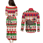 australia-christmas-couples-matching-puletasi-dress-and-long-sleeve-button-shirt-aussie-emu-santa-merry-xmas