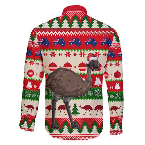 australia-christmas-family-matching-tank-maxi-dress-and-hawaiian-shirt-aussie-emu-santa-merry-xmas