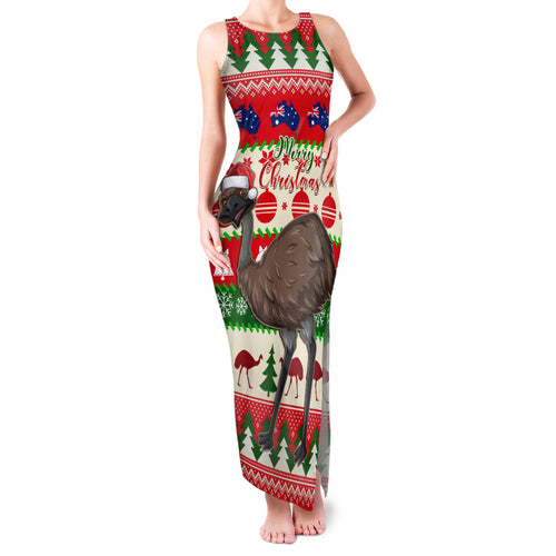 australia-christmas-family-matching-tank-maxi-dress-and-hawaiian-shirt-aussie-emu-santa-merry-xmas
