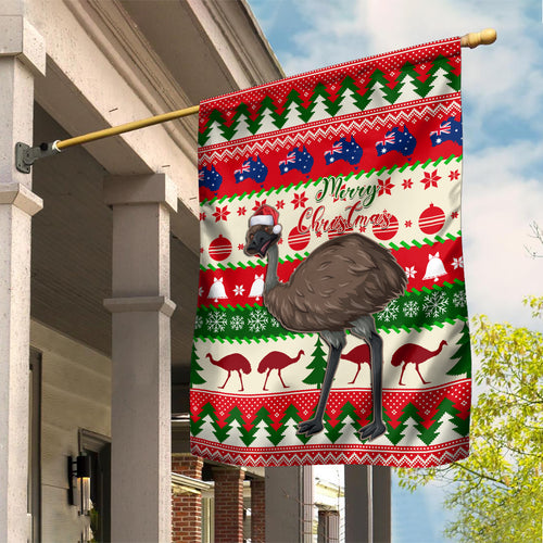 australia-christmas-garden-flag-aussie-emu-santa-merry-xmas