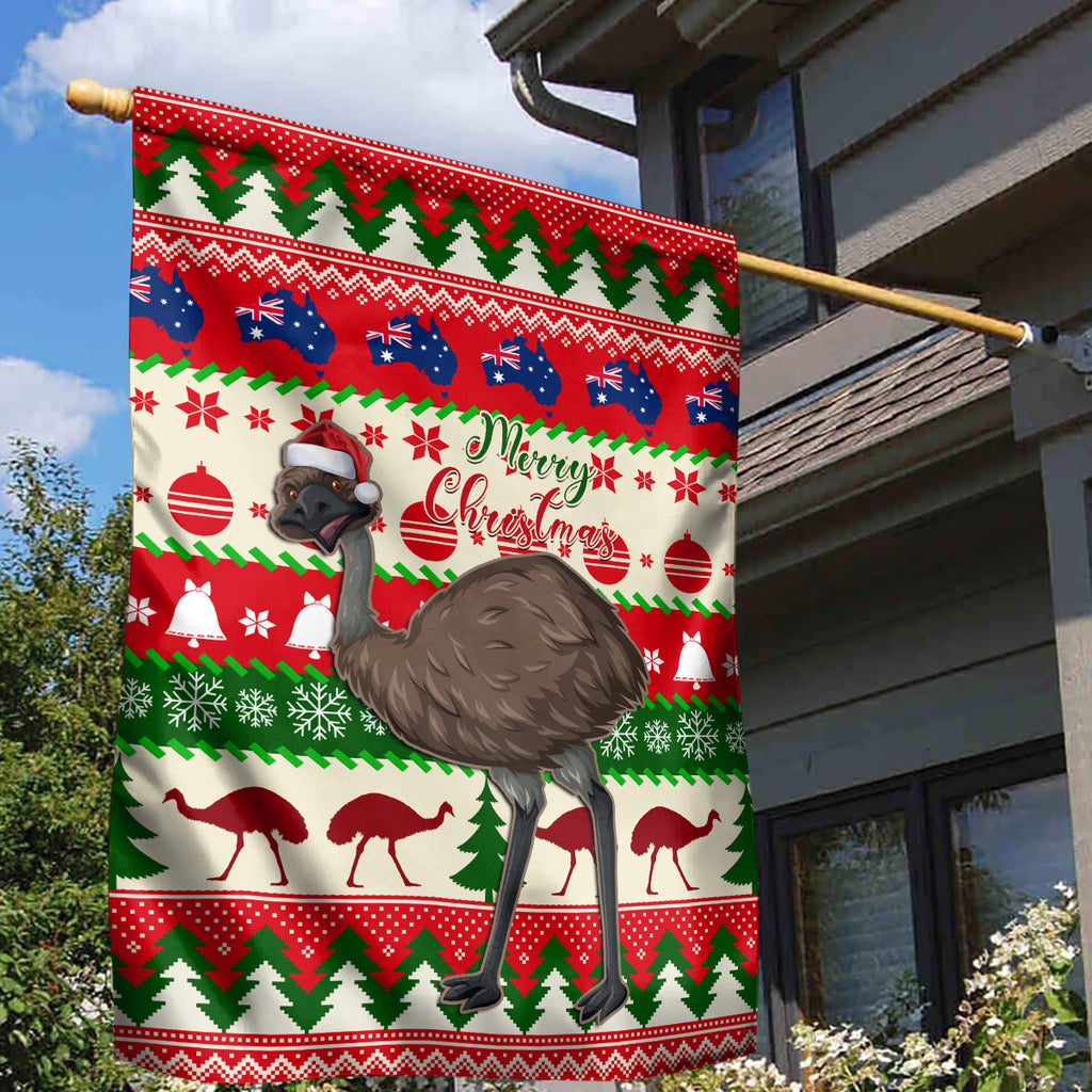 australia-christmas-garden-flag-aussie-emu-santa-merry-xmas