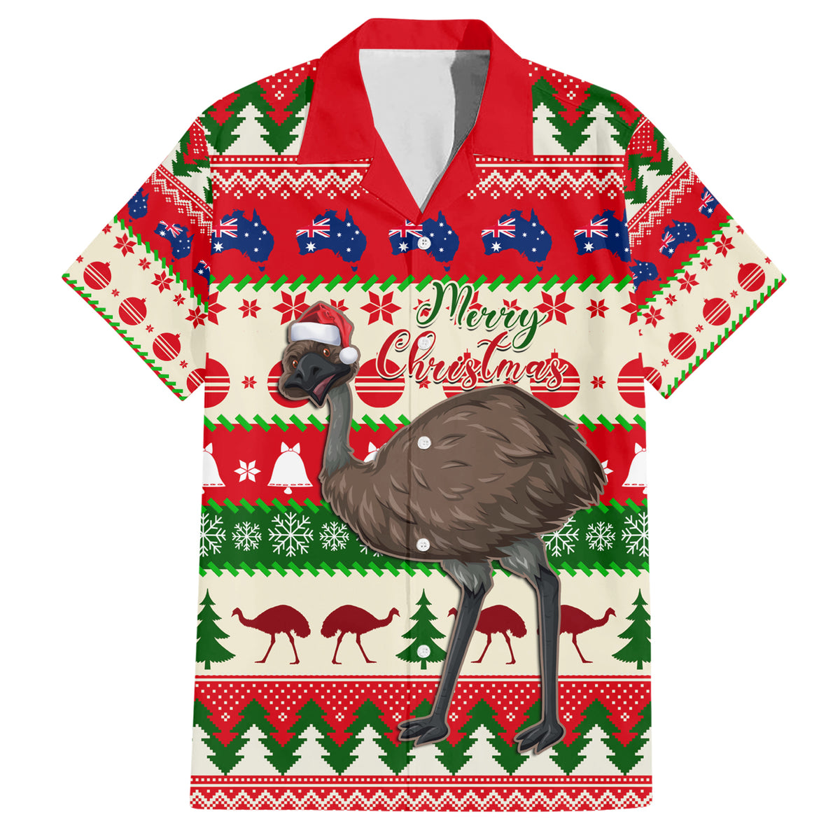 australia-christmas-hawaiian-shirt-aussie-emu-santa-merry-xmas