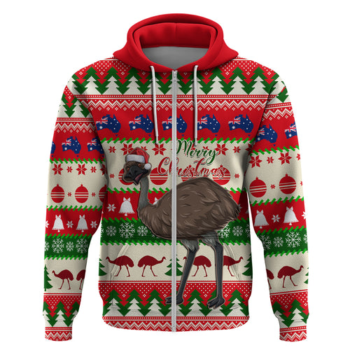 australia-christmas-hoodie-aussie-emu-santa-merry-xmas