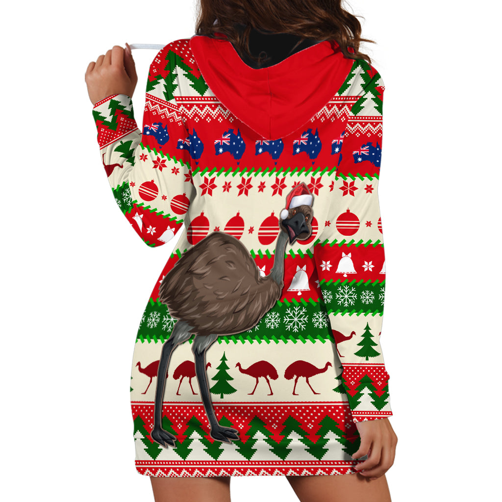 australia-christmas-hoodie-dress-aussie-emu-santa-merry-xmas