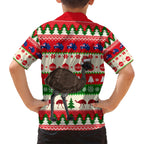 australia-christmas-kid-hawaiian-shirt-aussie-emu-santa-merry-xmas