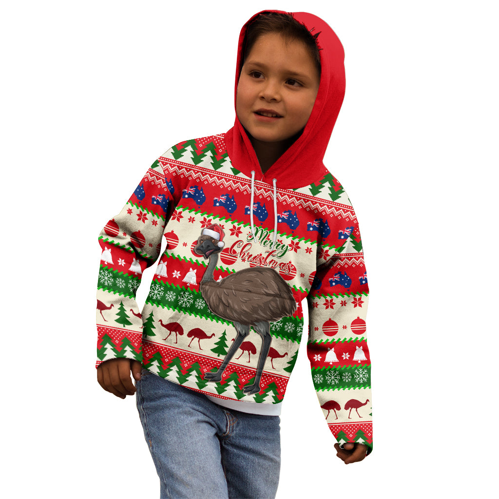 australia-christmas-kid-hoodie-aussie-emu-santa-merry-xmas