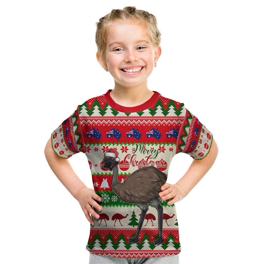 australia-christmas-kid-t-shirt-aussie-emu-santa-merry-xmas