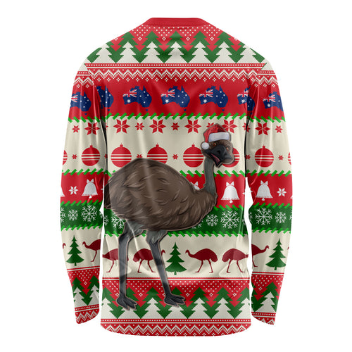 australia-christmas-long-sleeve-shirt-aussie-emu-santa-merry-xmas