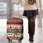 australia-christmas-luggage-cover-aussie-emu-santa-merry-xmas