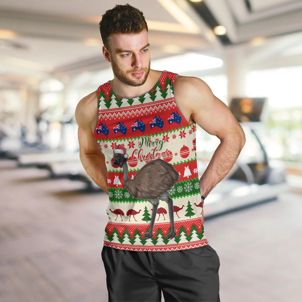 australia-christmas-men-tank-top-aussie-emu-santa-merry-xmas