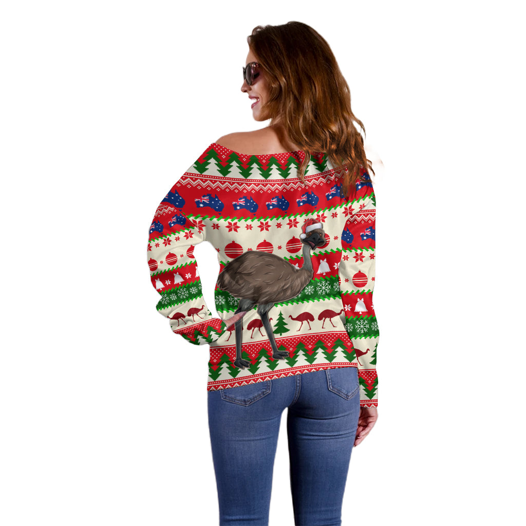 australia-christmas-off-shoulder-sweater-aussie-emu-santa-merry-xmas