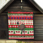 australia-christmas-quilt-aussie-emu-santa-merry-xmas
