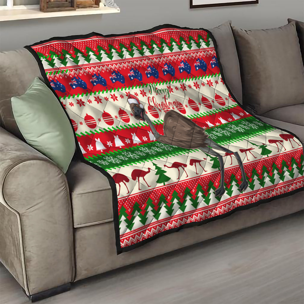 australia-christmas-quilt-aussie-emu-santa-merry-xmas