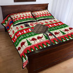 australia-christmas-quilt-bed-set-aussie-emu-santa-merry-xmas