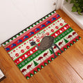 australia-christmas-rubber-doormat-aussie-emu-santa-merry-xmas