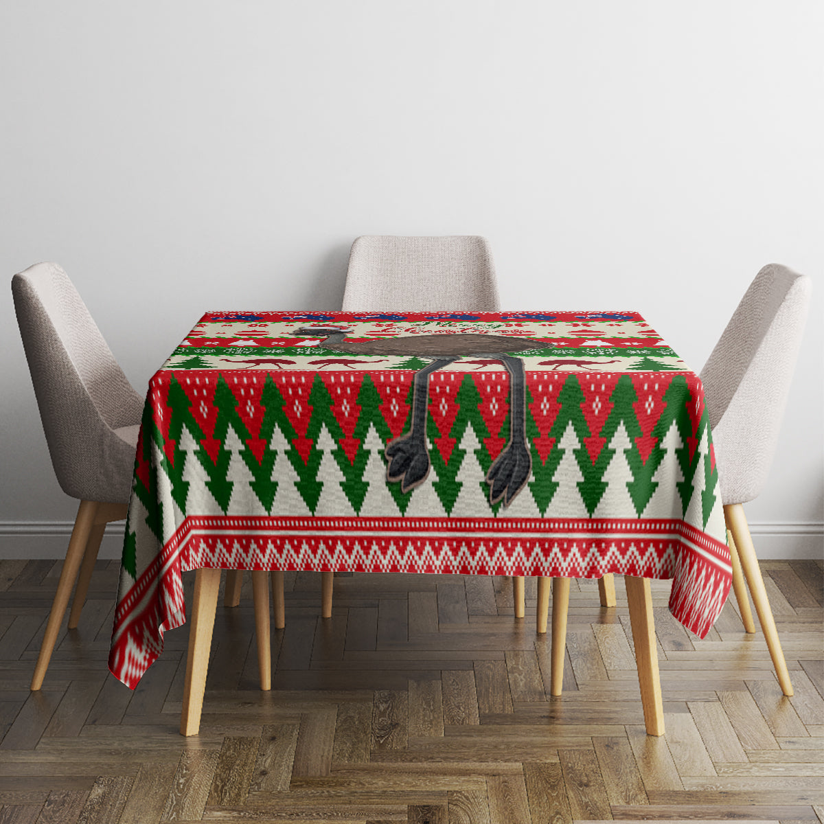australia-christmas-tablecloth-aussie-emu-santa-merry-xmas