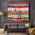 australia-christmas-tapestry-aussie-emu-santa-merry-xmas