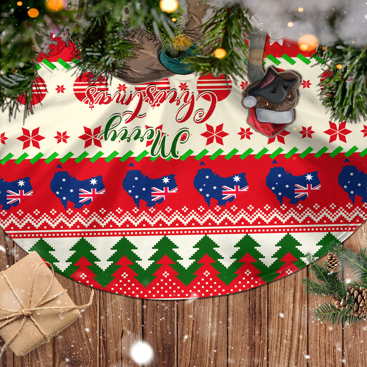 australia-christmas-tree-skirt-aussie-emu-santa-merry-xmas