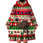 australia-christmas-wearable-blanket-hoodie-aussie-emu-santa-merry-xmas