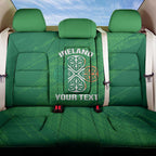 Custom Ireland Cricket Back Car Seat Cover Irish Celtic Knot - National Color