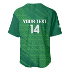 Custom Ireland Cricket Baseball Jersey Irish Celtic Knot - National Color