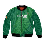 Custom Ireland Cricket Bomber Jacket Irish Celtic Knot - National Color