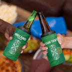 Custom Ireland Cricket 4 in 1 Can Cooler Tumbler Irish Celtic Knot - National Color