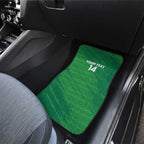 Custom Ireland Cricket Car Mats Irish Celtic Knot - National Color