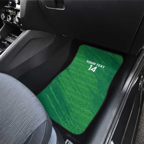 Custom Ireland Cricket Car Mats Irish Celtic Knot - National Color