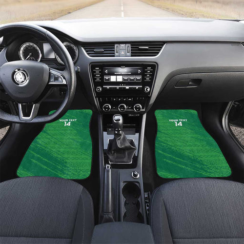 Custom Ireland Cricket Car Mats Irish Celtic Knot - National Color