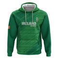 Custom Ireland Cricket Hoodie Irish Celtic Knot - National Color