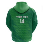 Custom Ireland Cricket Hoodie Irish Celtic Knot - National Color