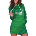 Custom Ireland Cricket Hoodie Dress Irish Celtic Knot - National Color