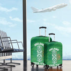 Custom Ireland Cricket Luggage Cover Irish Celtic Knot - National Color