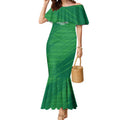 Custom Ireland Cricket Mermaid Dress Irish Celtic Knot - National Color