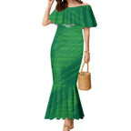 Custom Ireland Cricket Mermaid Dress Irish Celtic Knot - National Color