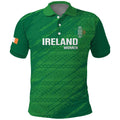 Custom Ireland Cricket Polo Shirt Irish Celtic Knot - National Color