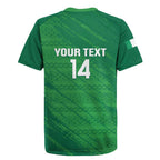 Custom Ireland Cricket Rugby Jersey Irish Celtic Knot - National Color